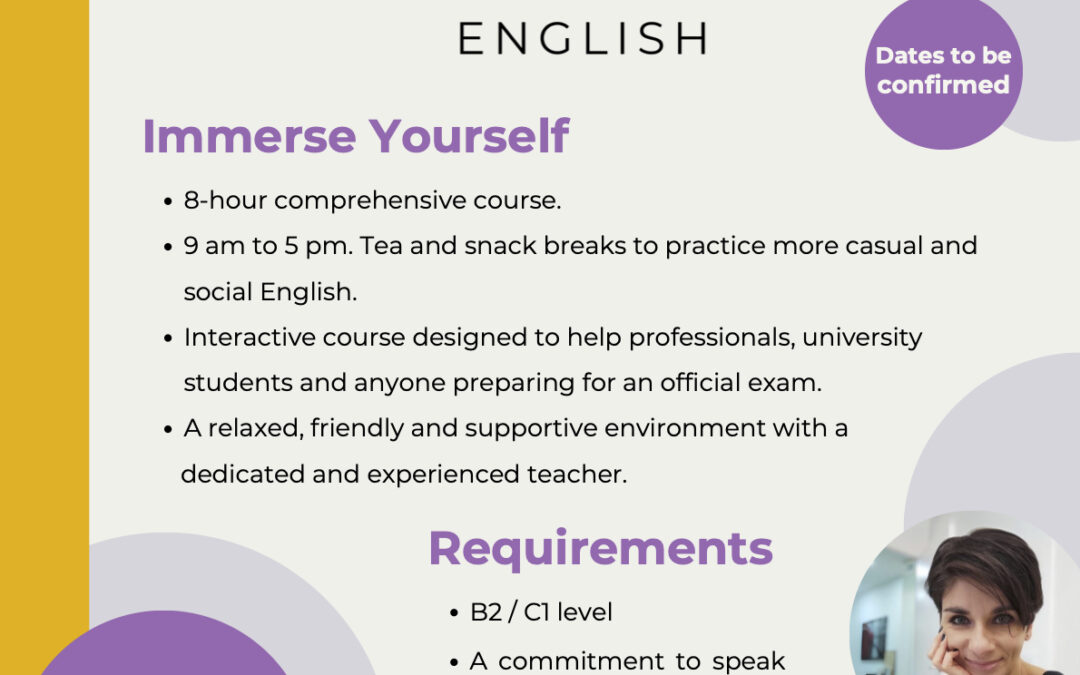 One-Day English Immersion Course
